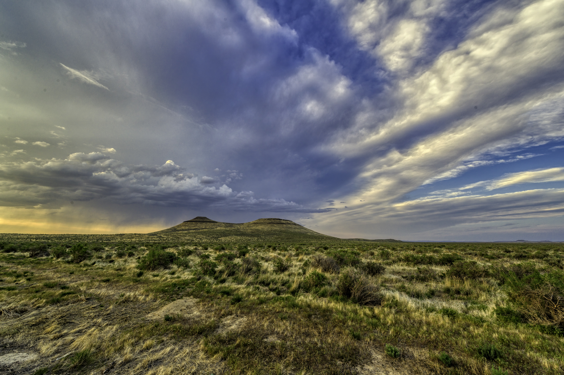 Along Lava Bed Road