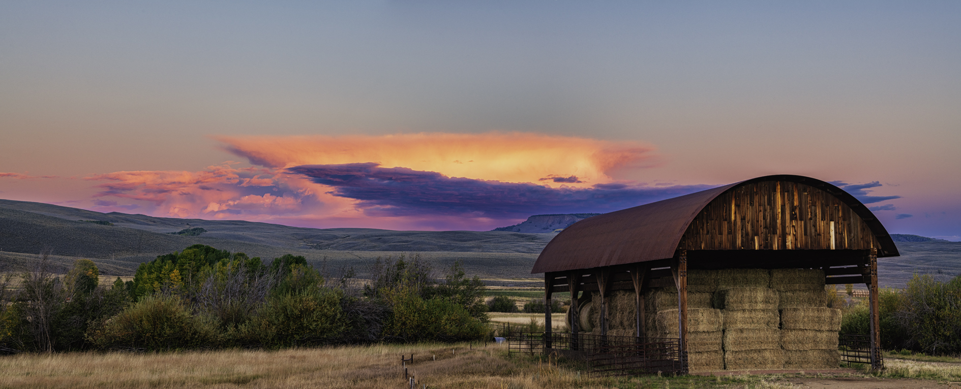 Bales and Distant Thunder II