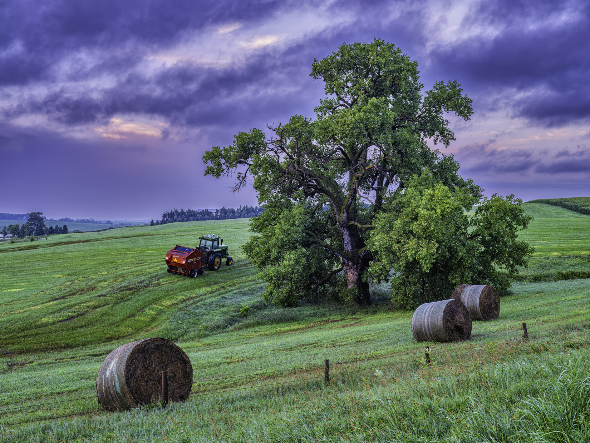Hay Baler Morning II