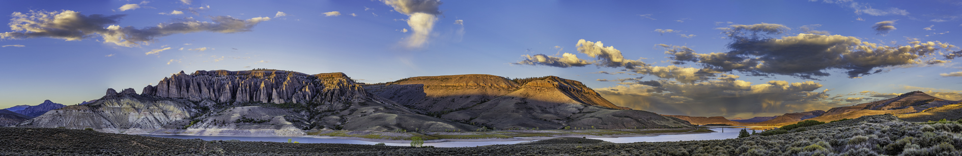 Last Light at Blue Mesa Reservoir II