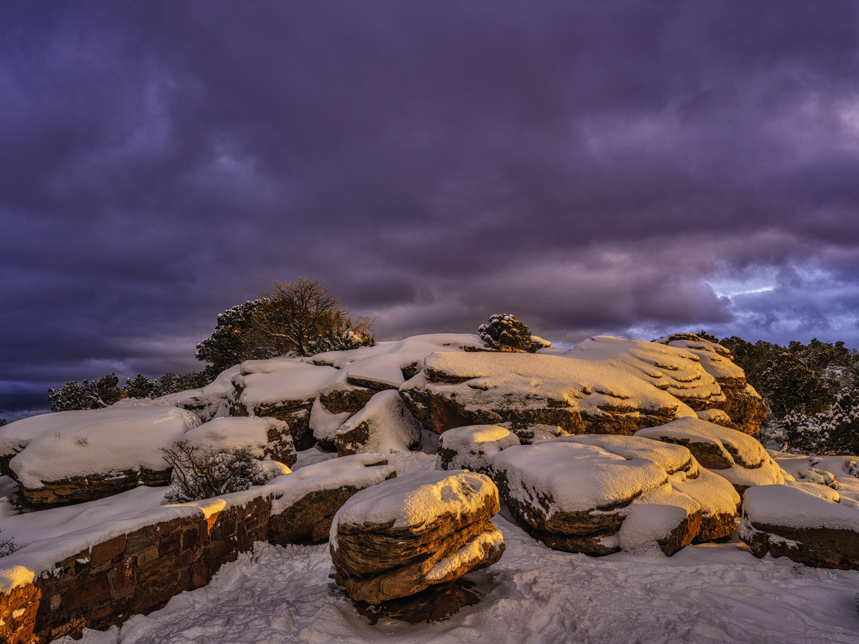 Last Light at Canyon de Chelly