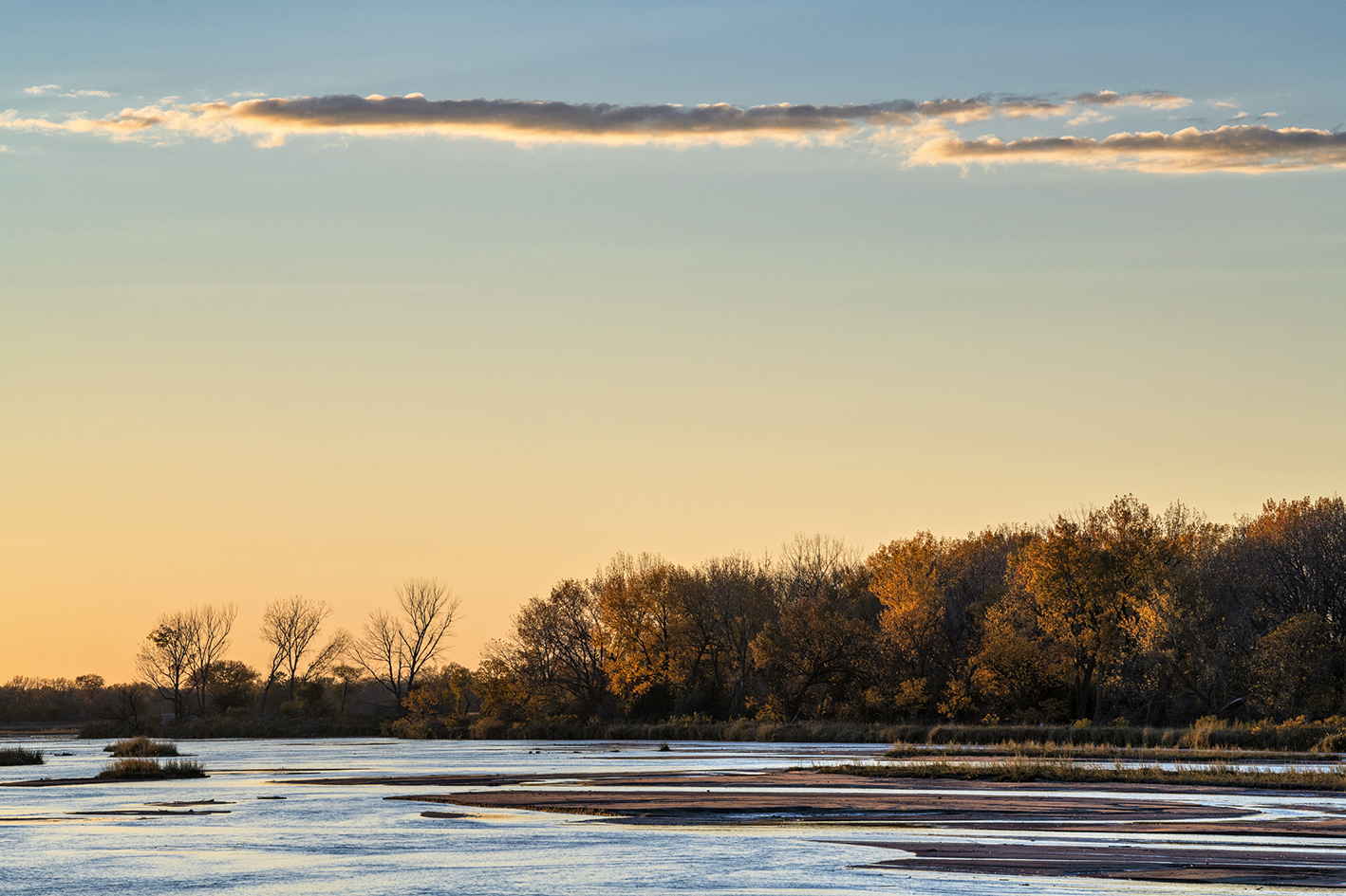 Late Autumn on the Platte