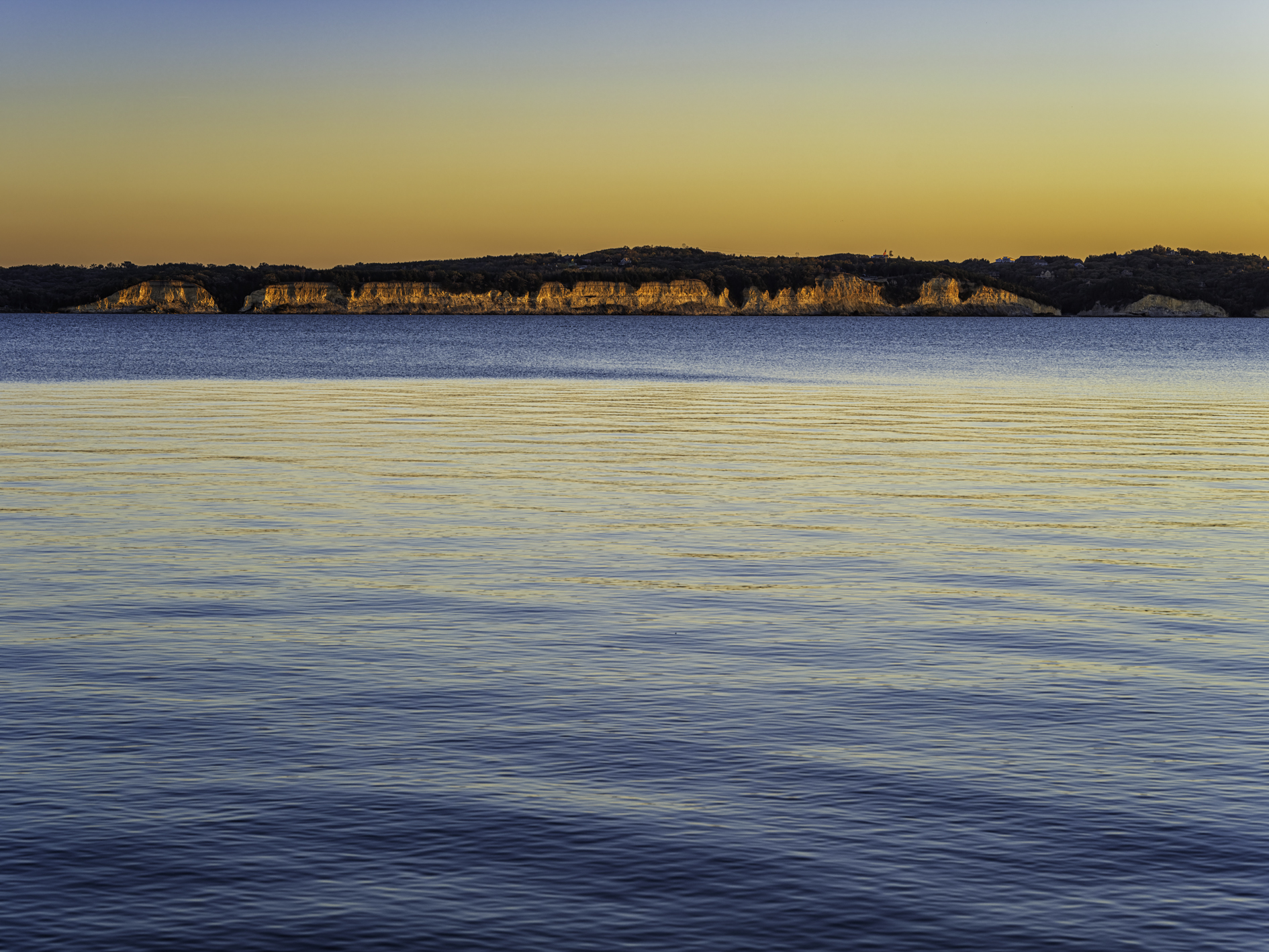 Missouri Bluffs Evening
