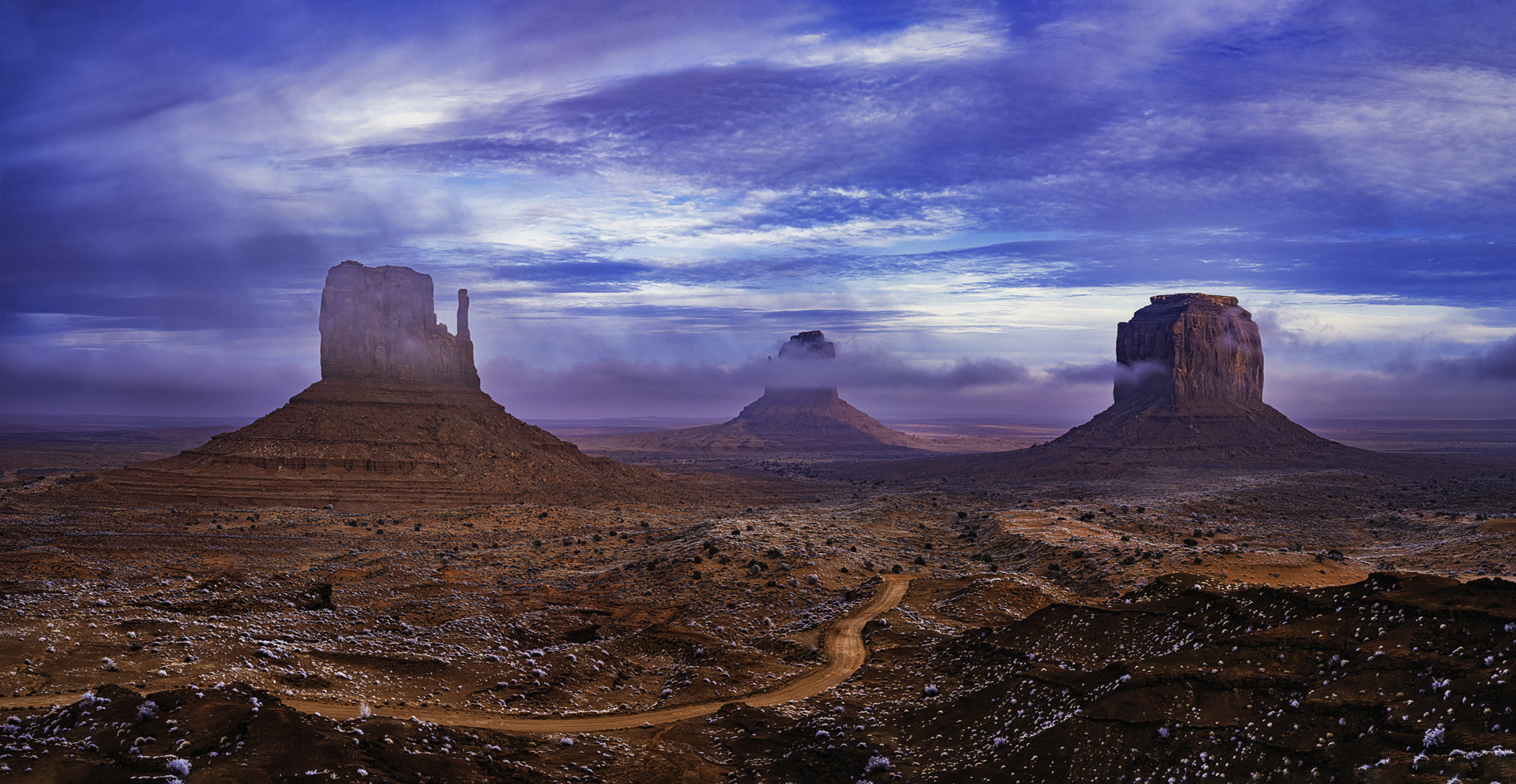 Monument Valley Evening