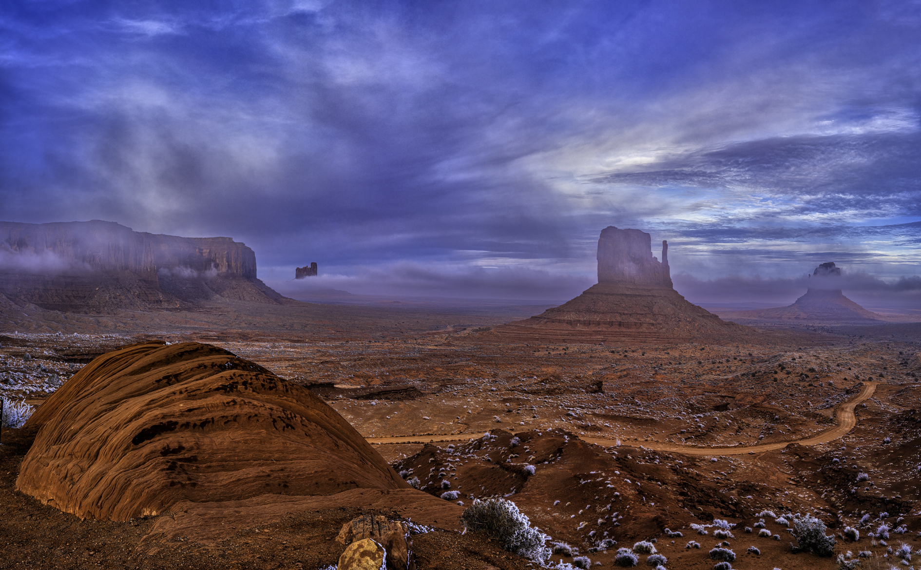 Monument Valley Evening II