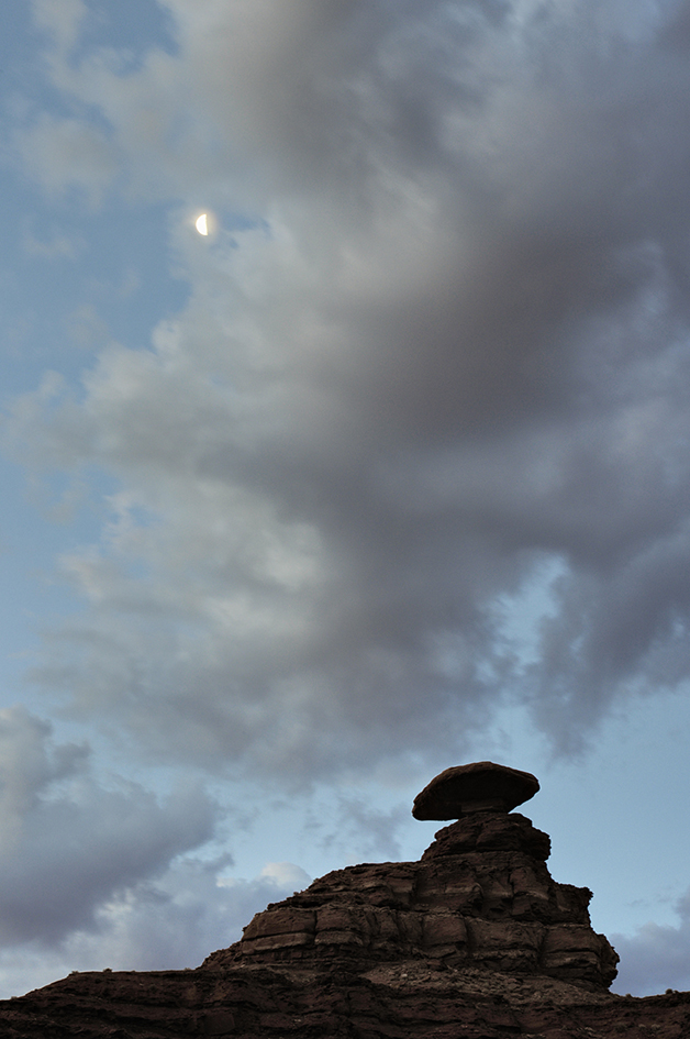 Moon Over Mexican Hat