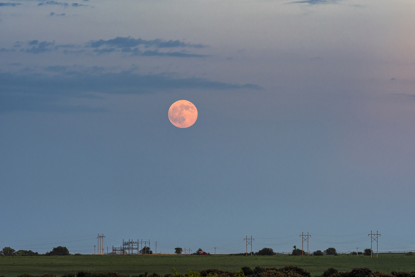 Moon over Nuckolls County