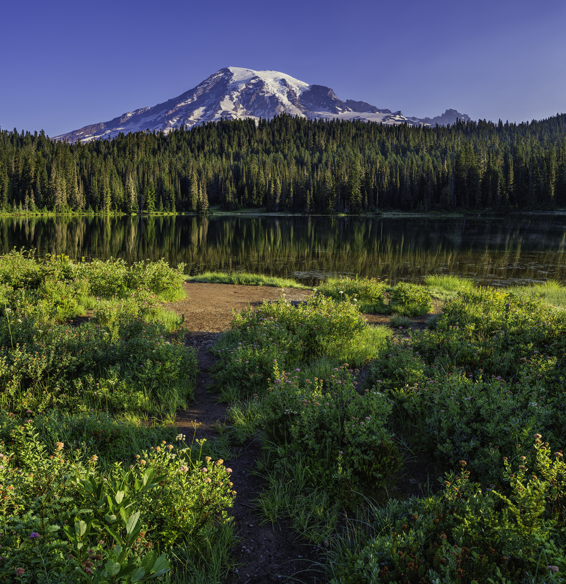 Morning at Reflection Lake