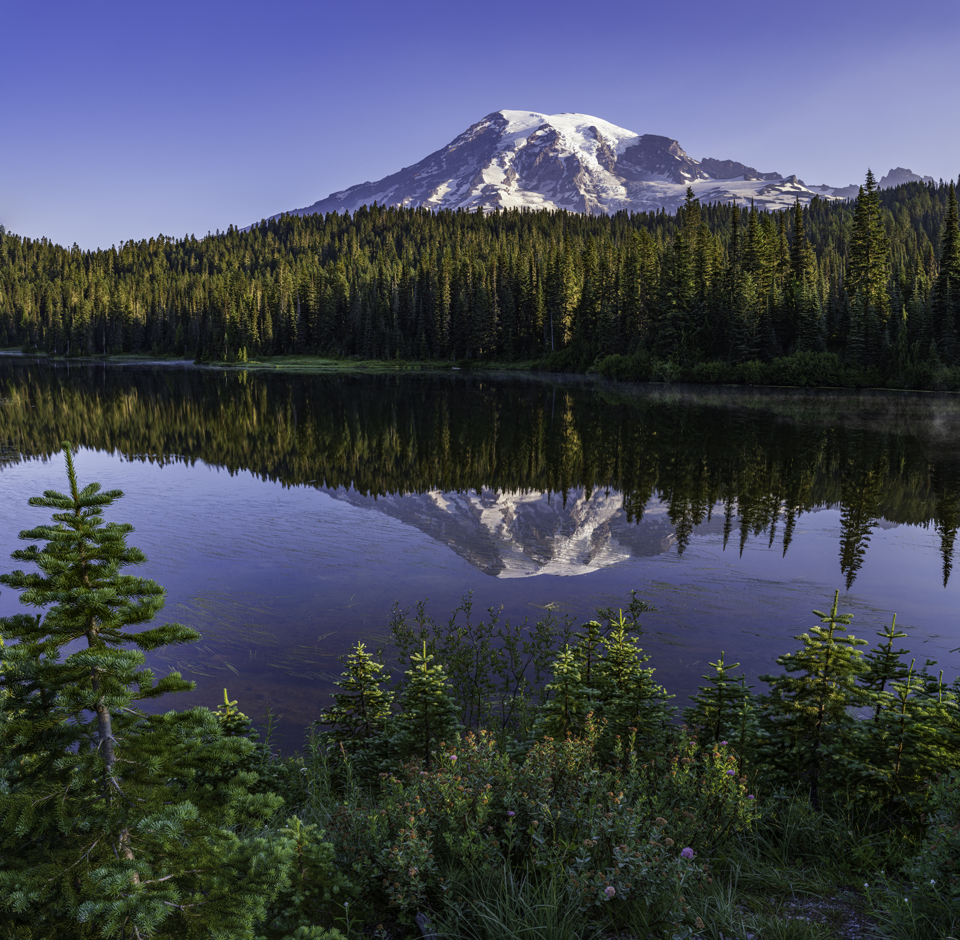 Morning at Reflection Lake II