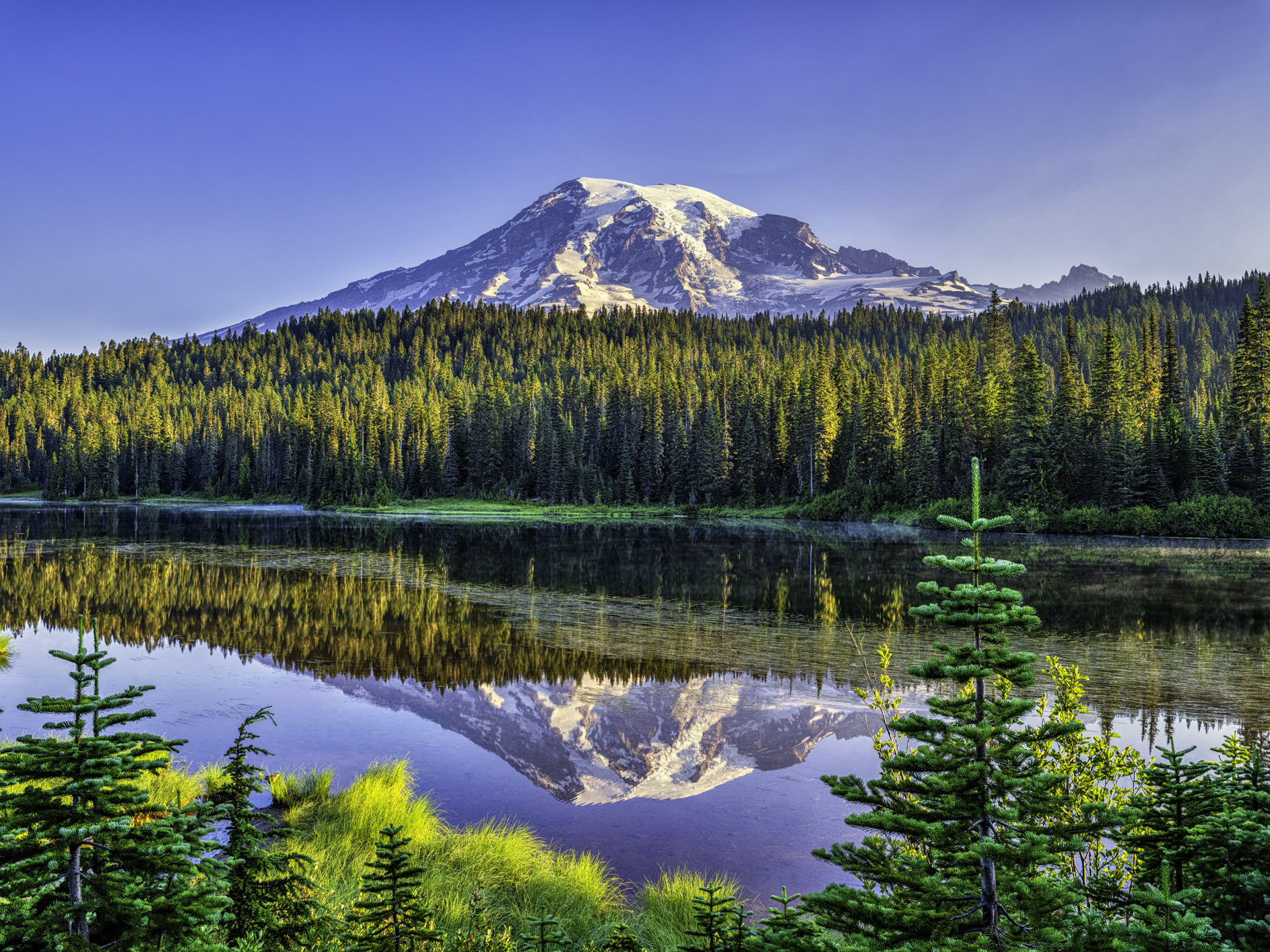 Morning at Reflection Lake IV