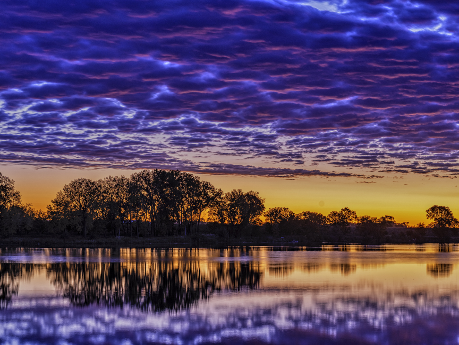 Morning Twilight at Yankton Lake III