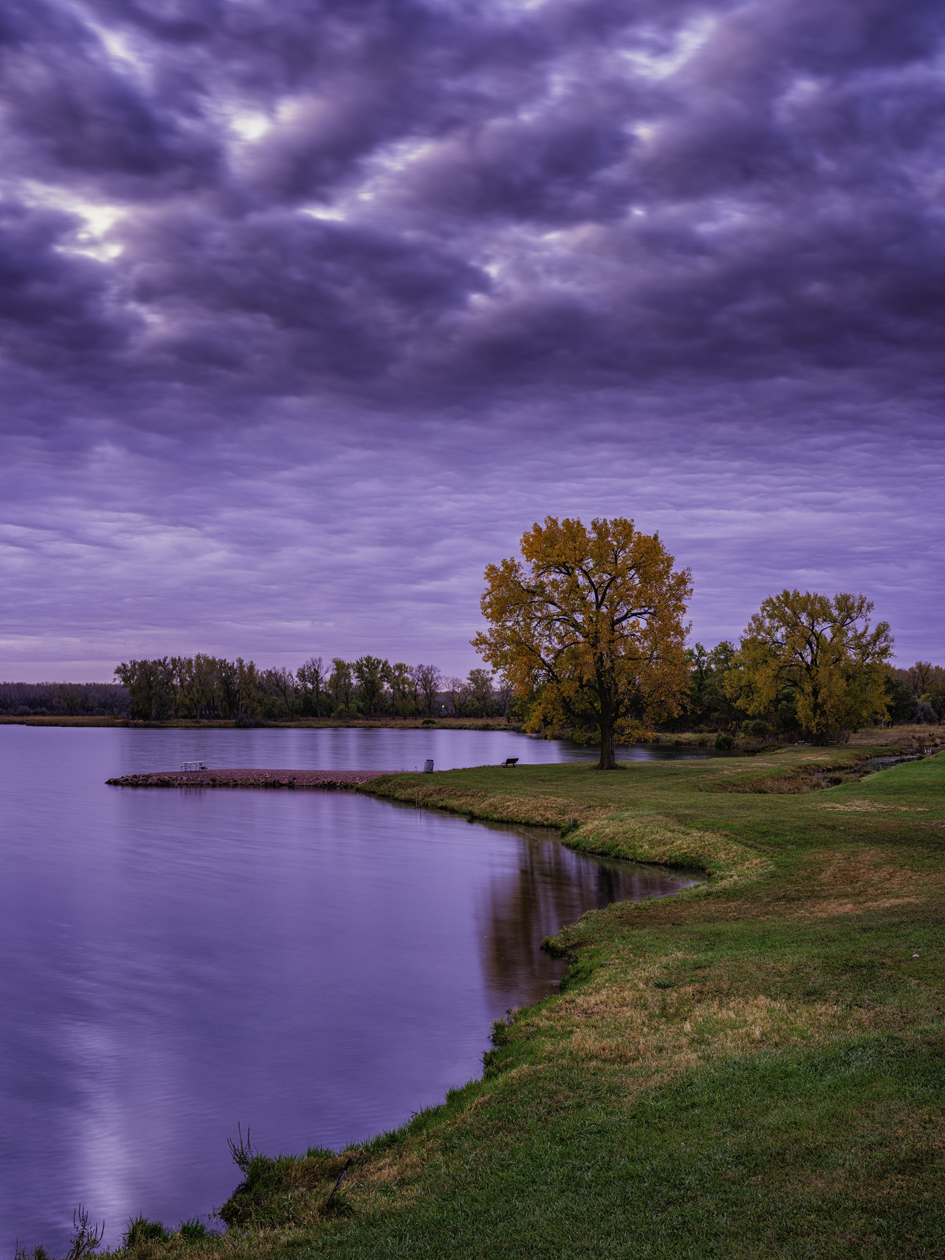 October Morning at the Lake II