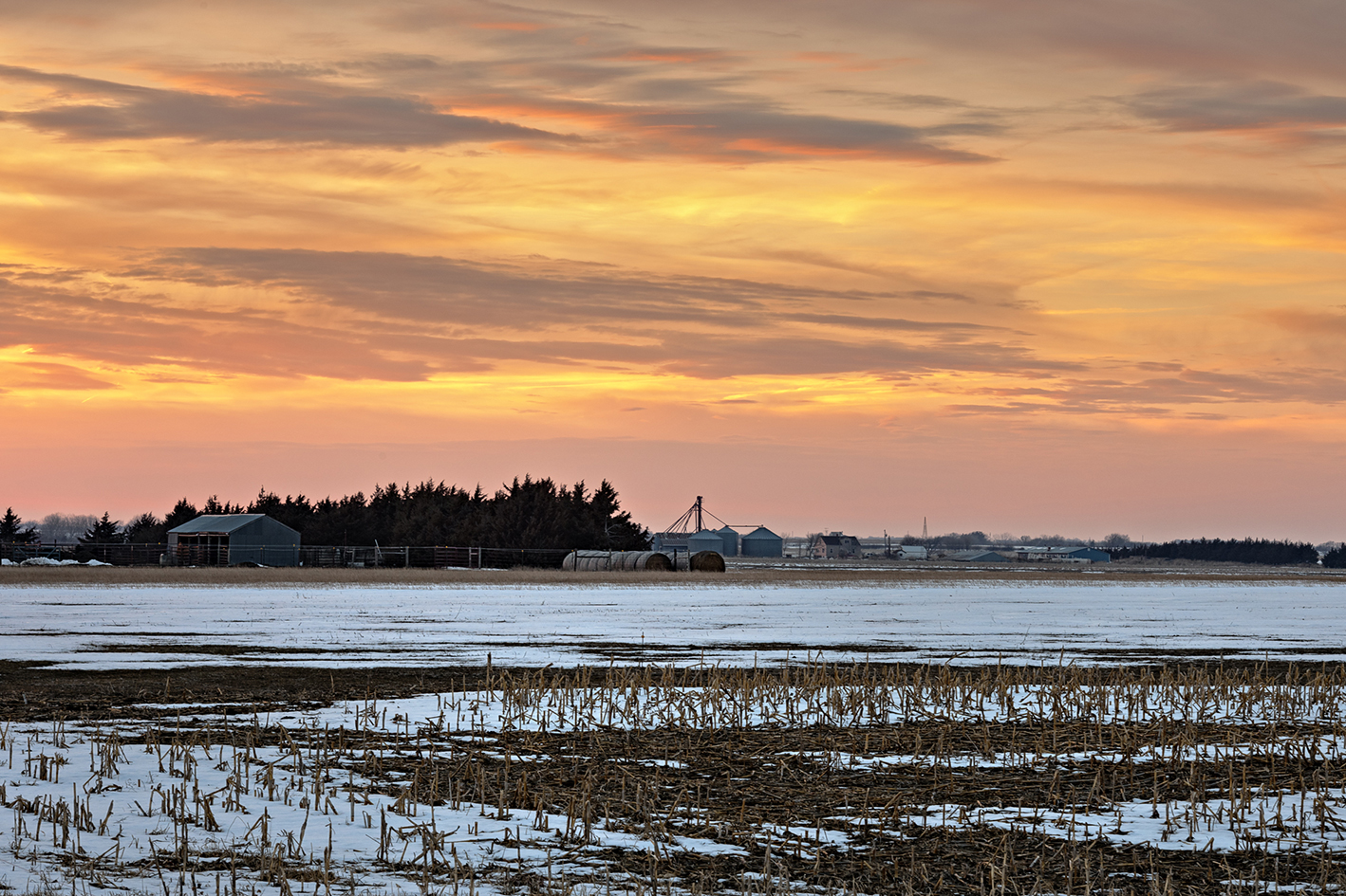 Painting a Winter Sky