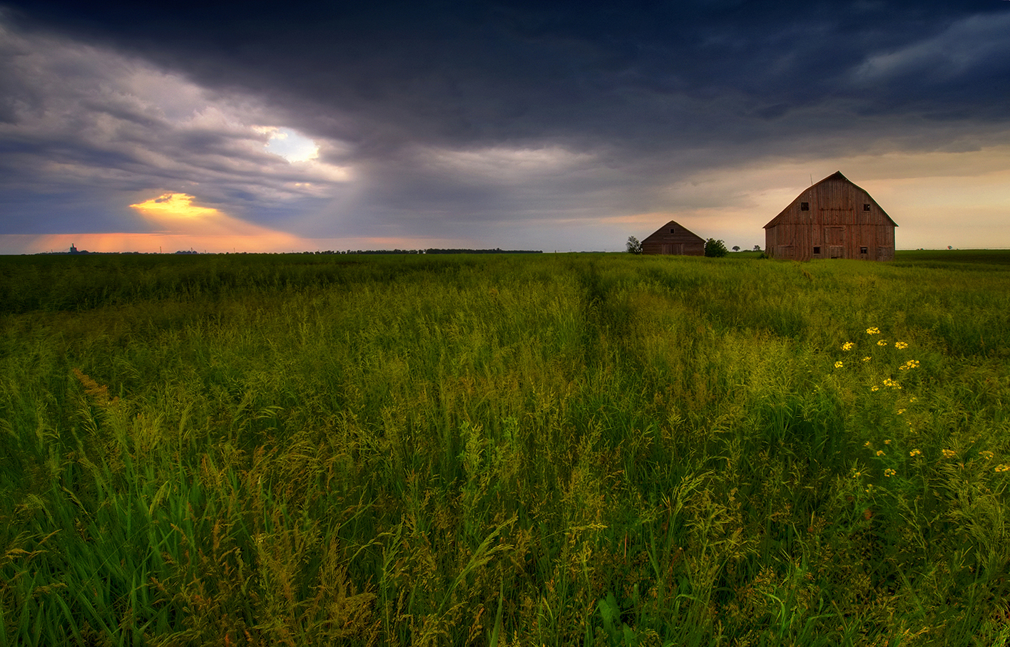 Painting Around the Barn