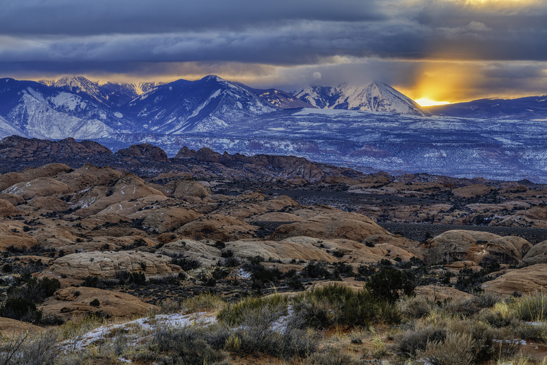 Petrified Dunes Sunrise