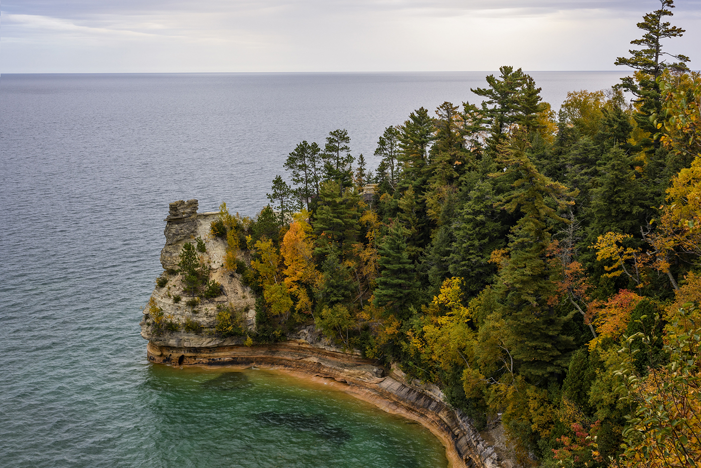 Pictured Rocks Evening