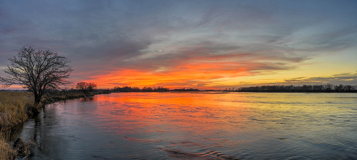 Platte River Evening II