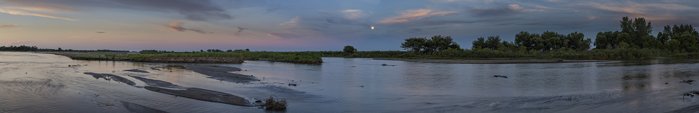 River Moonrise