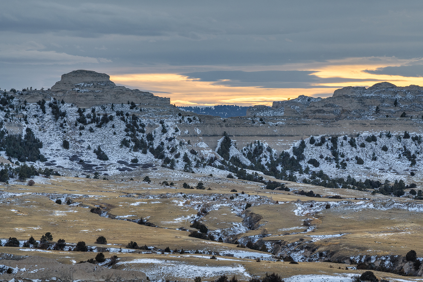 Scotts Bluff County Evening