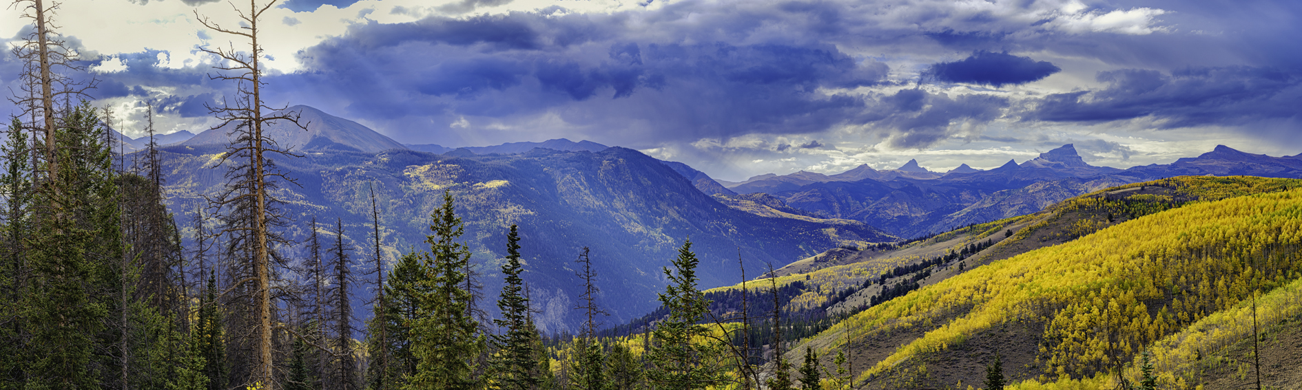 Slumgullion Pass View