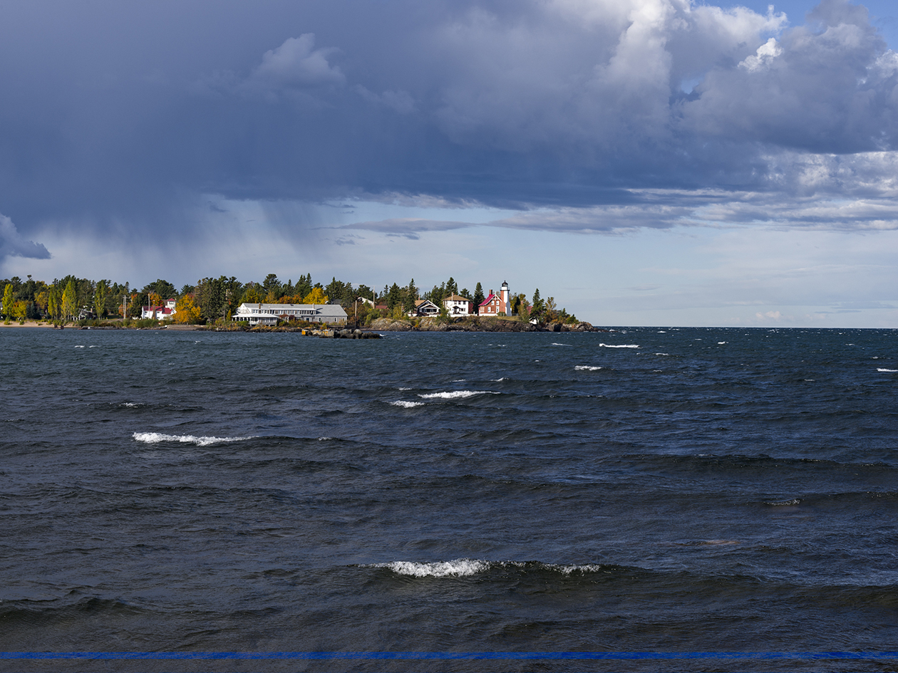 Squall Over Eagle Harbor