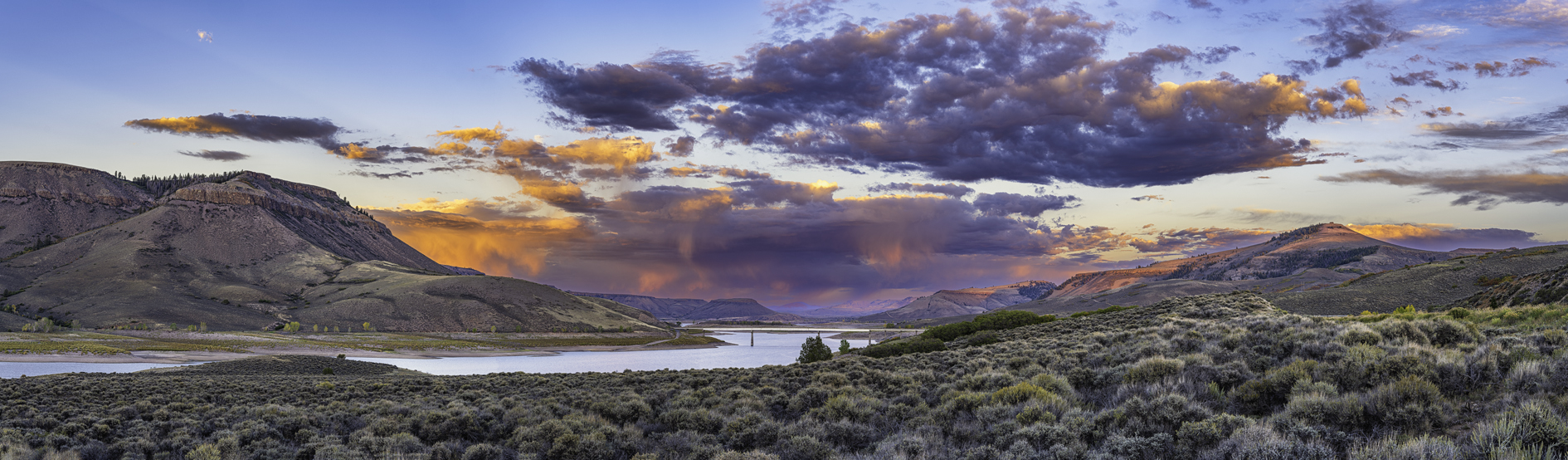 Sundown at Blue Mesa IV