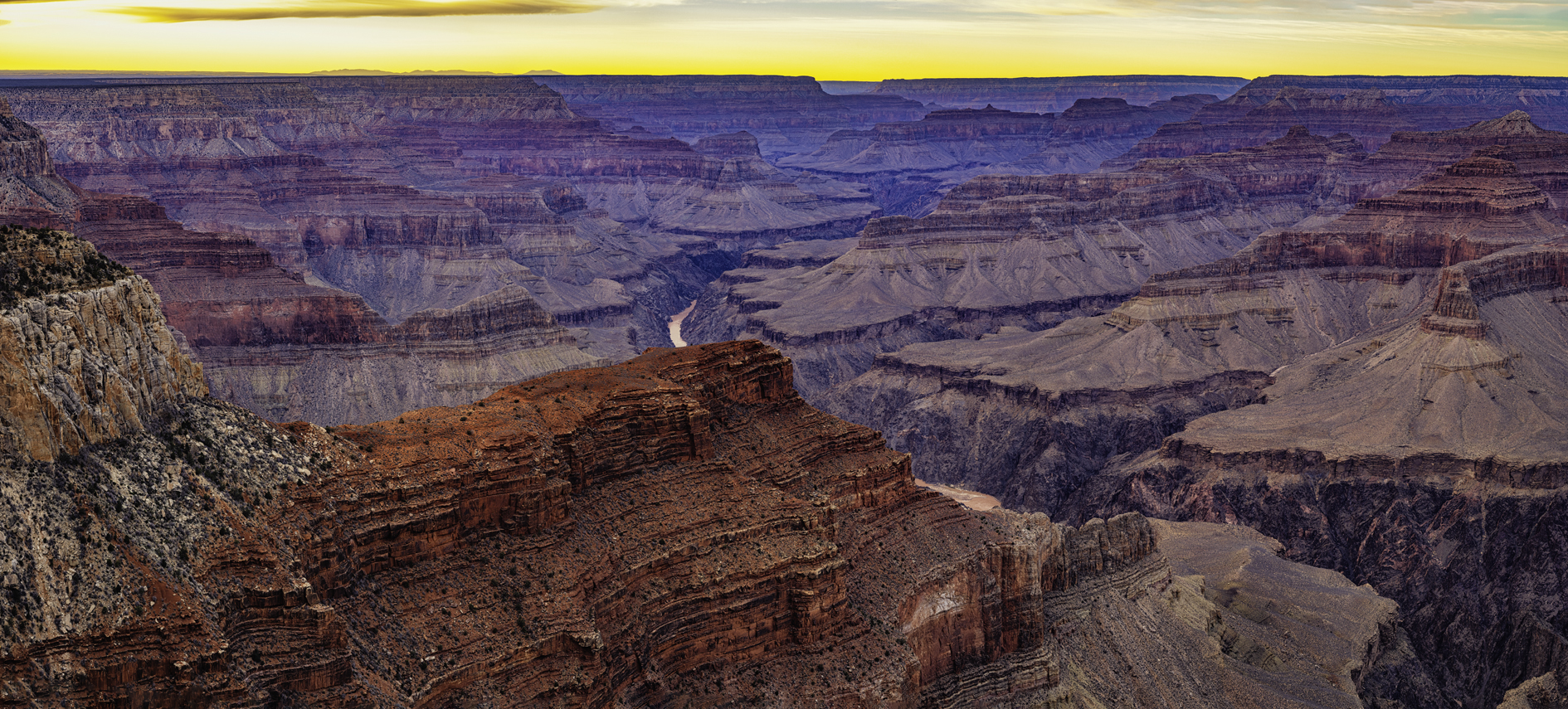 Sundown at Mohave Point II