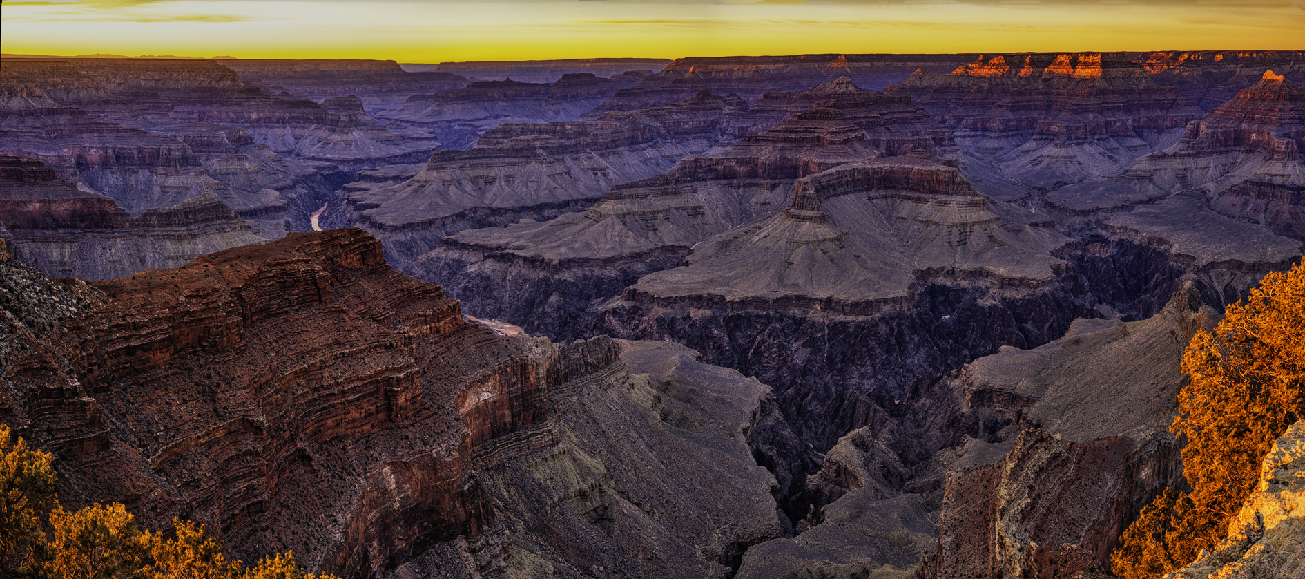 Sundown at Mohave Point III