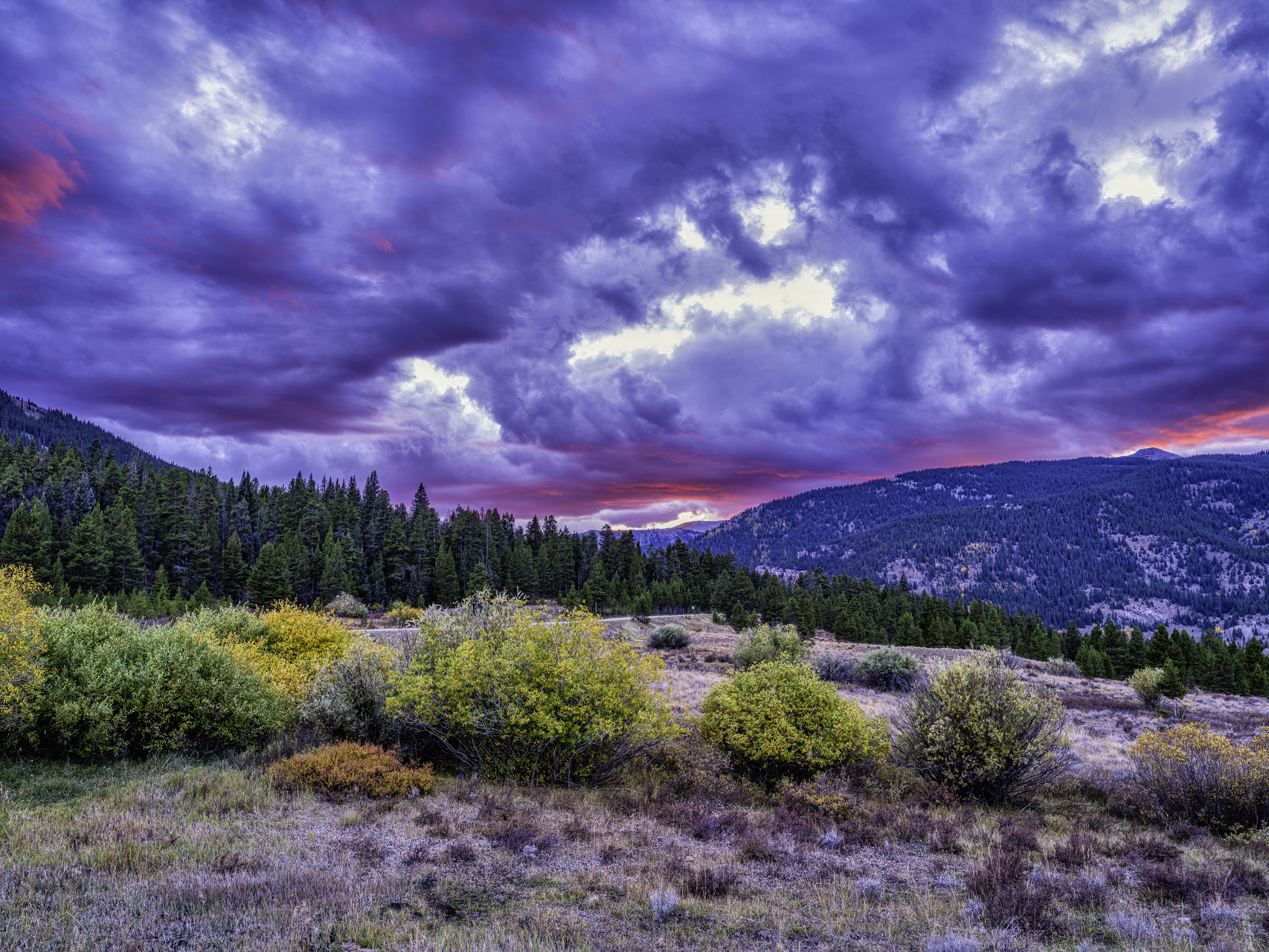 Sundown at Taylor Park