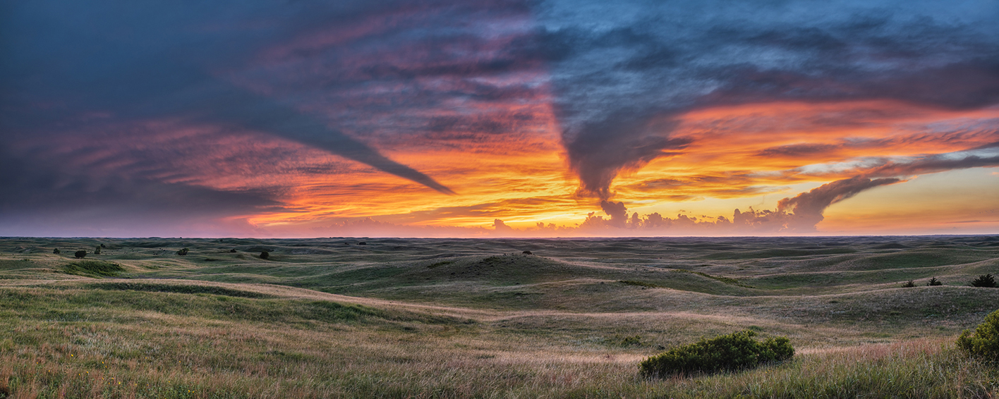 Sundown at the B-B Ranch