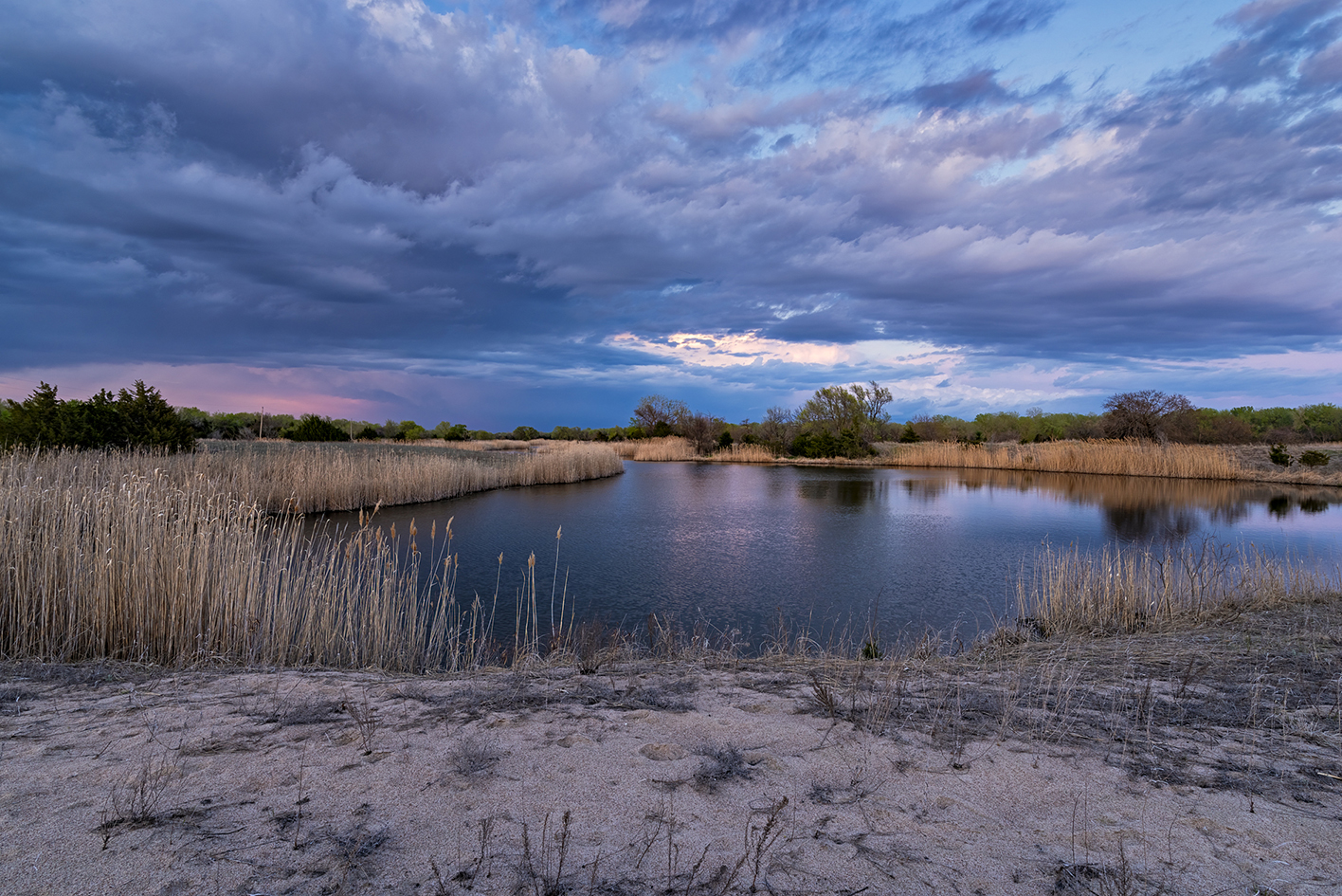 Sundown at the Sand Pit