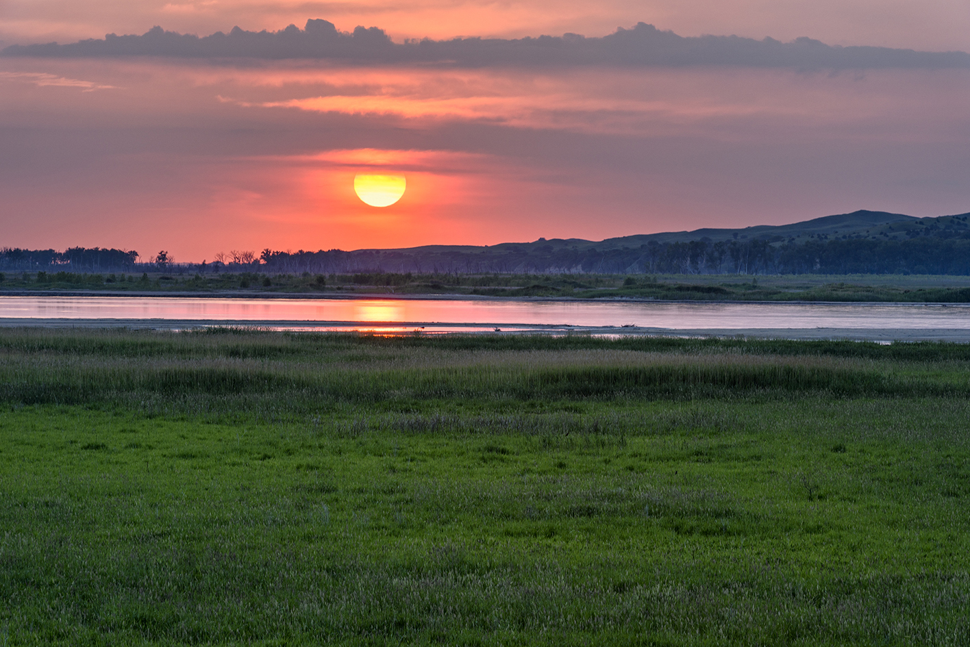 Sundown on the Bluffs