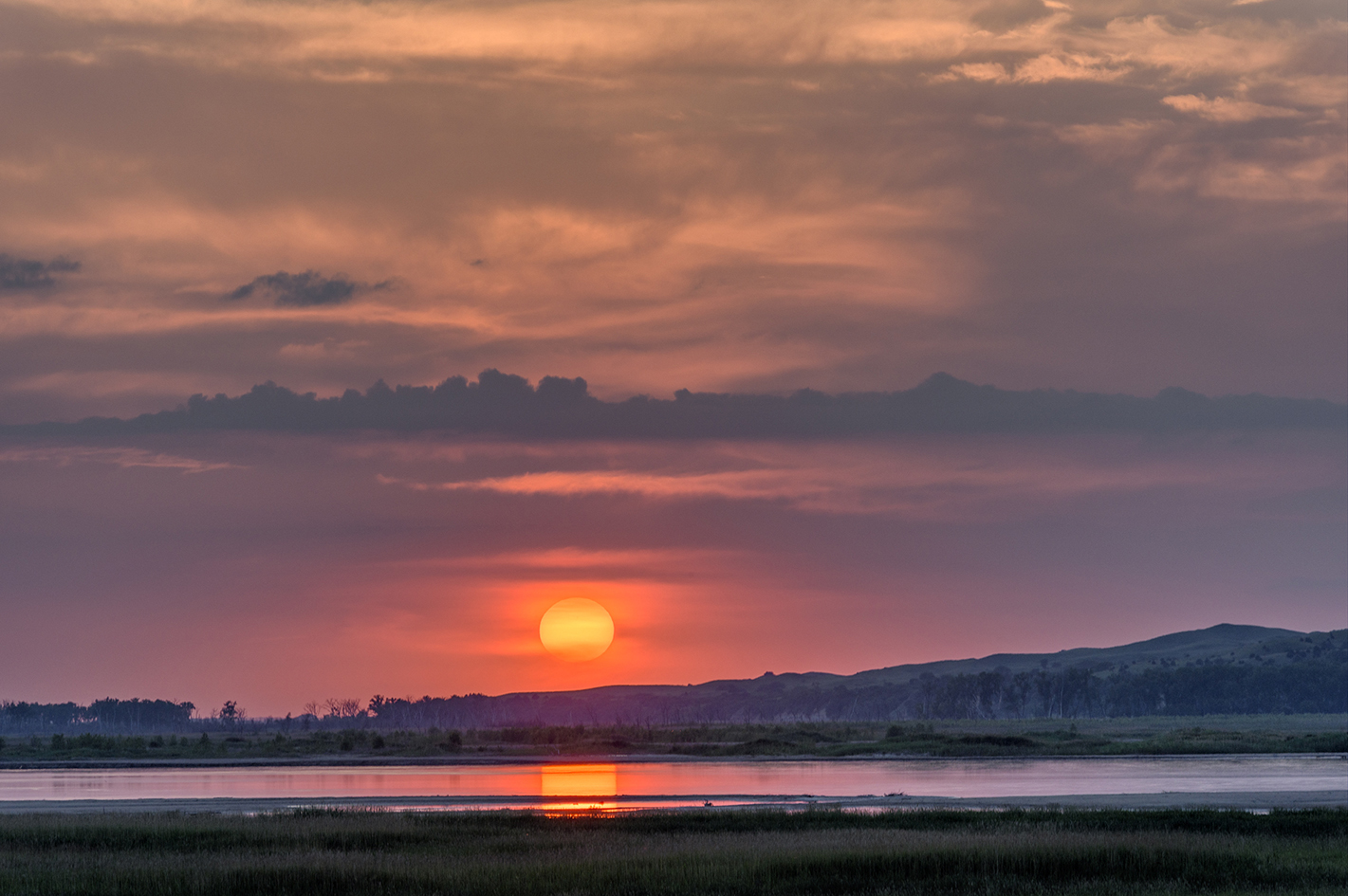 Sundown on the Bluffs II