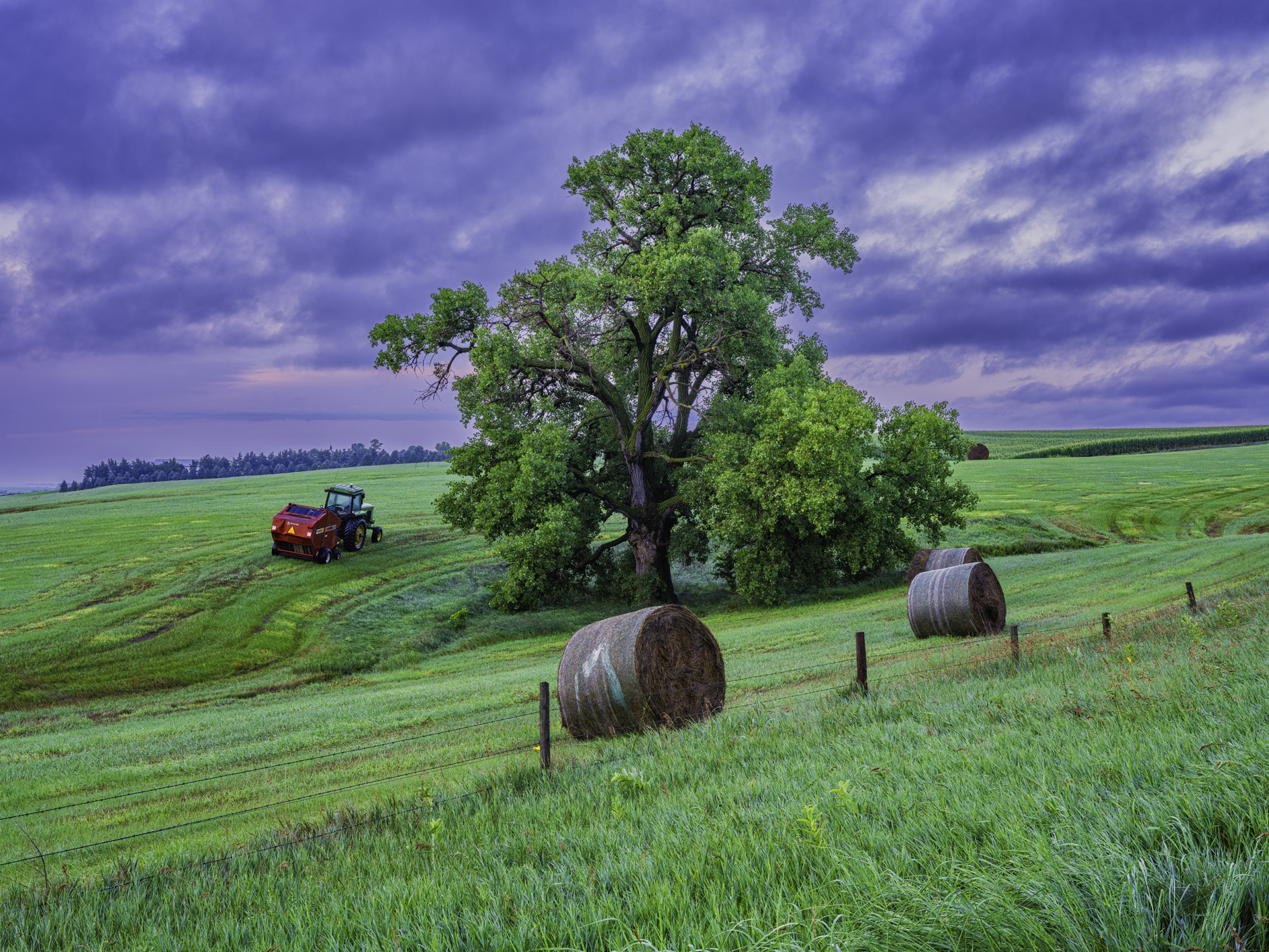 Sunrise along Highway 83
