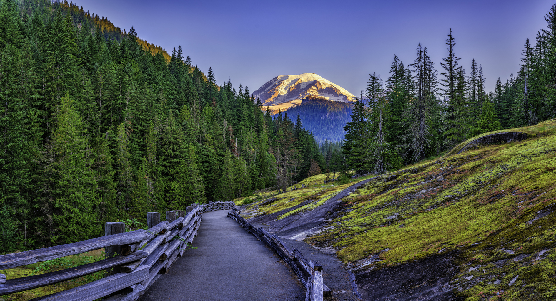 Sunrise at Mt Rainier II