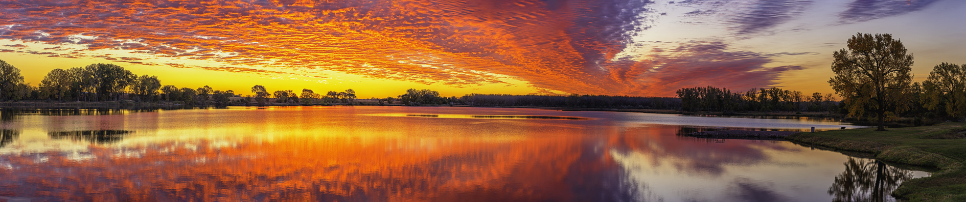 Sunrise at Yankton Lake II