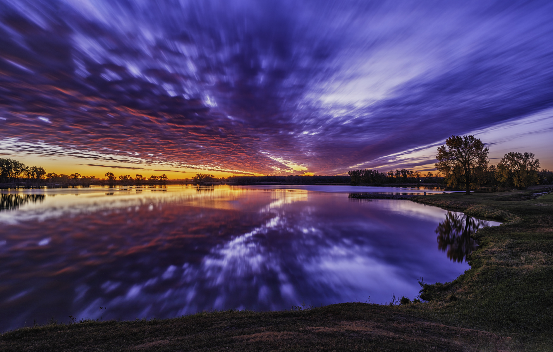 Sunrise at Yankton Lake IV