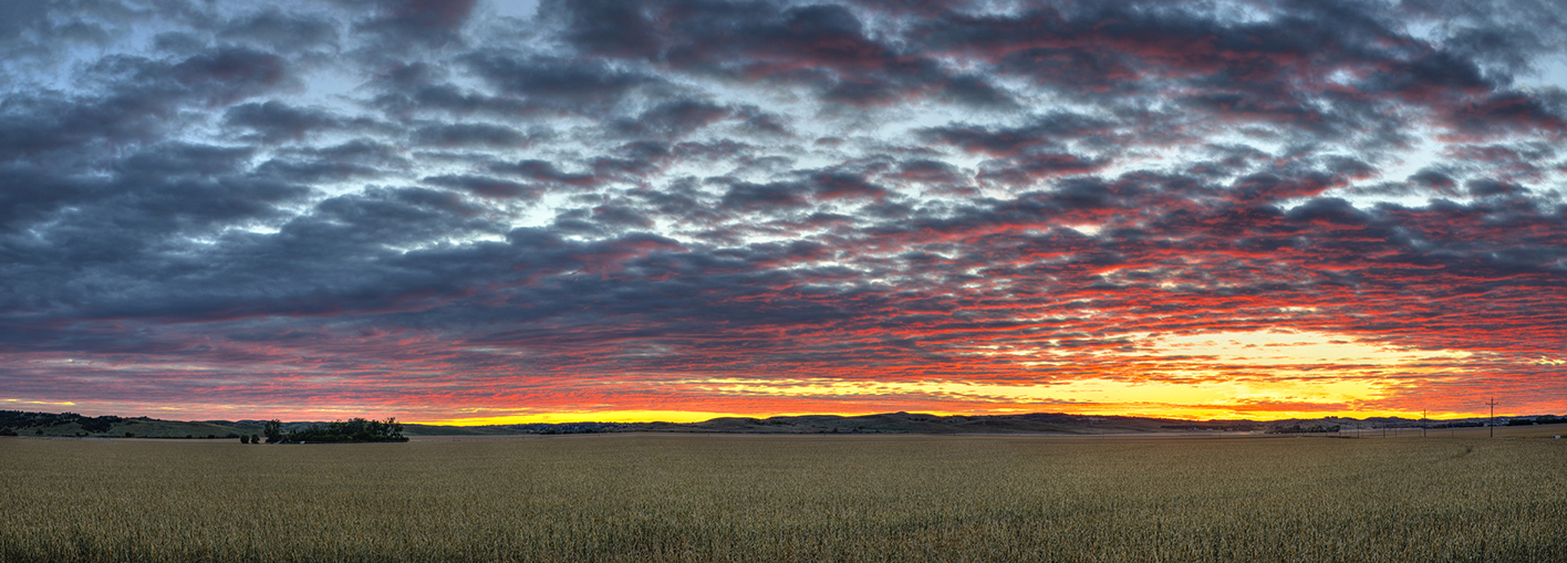 Sunset in the Valley