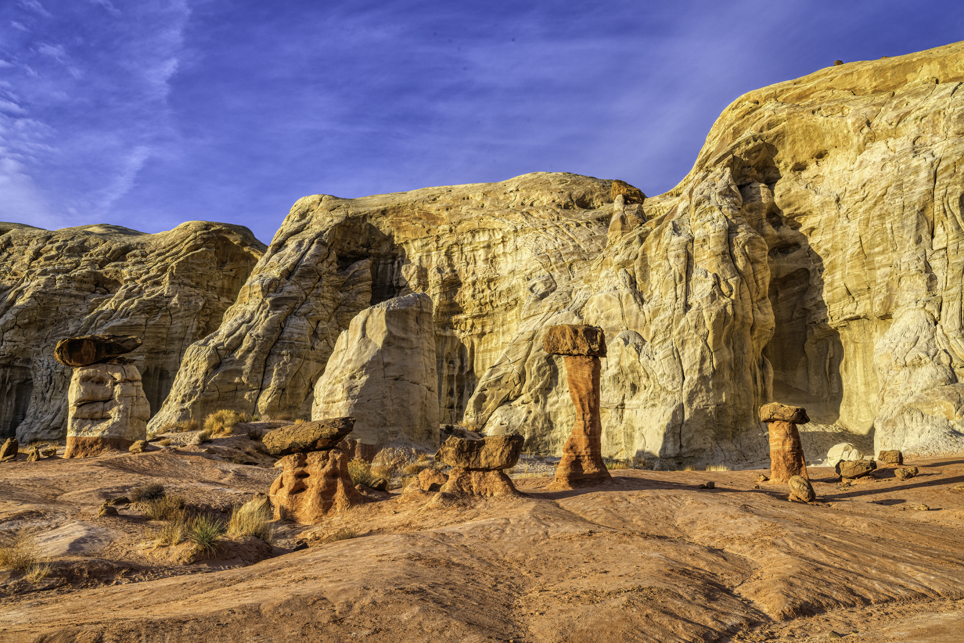 Toadstools Hoodoos Evening III