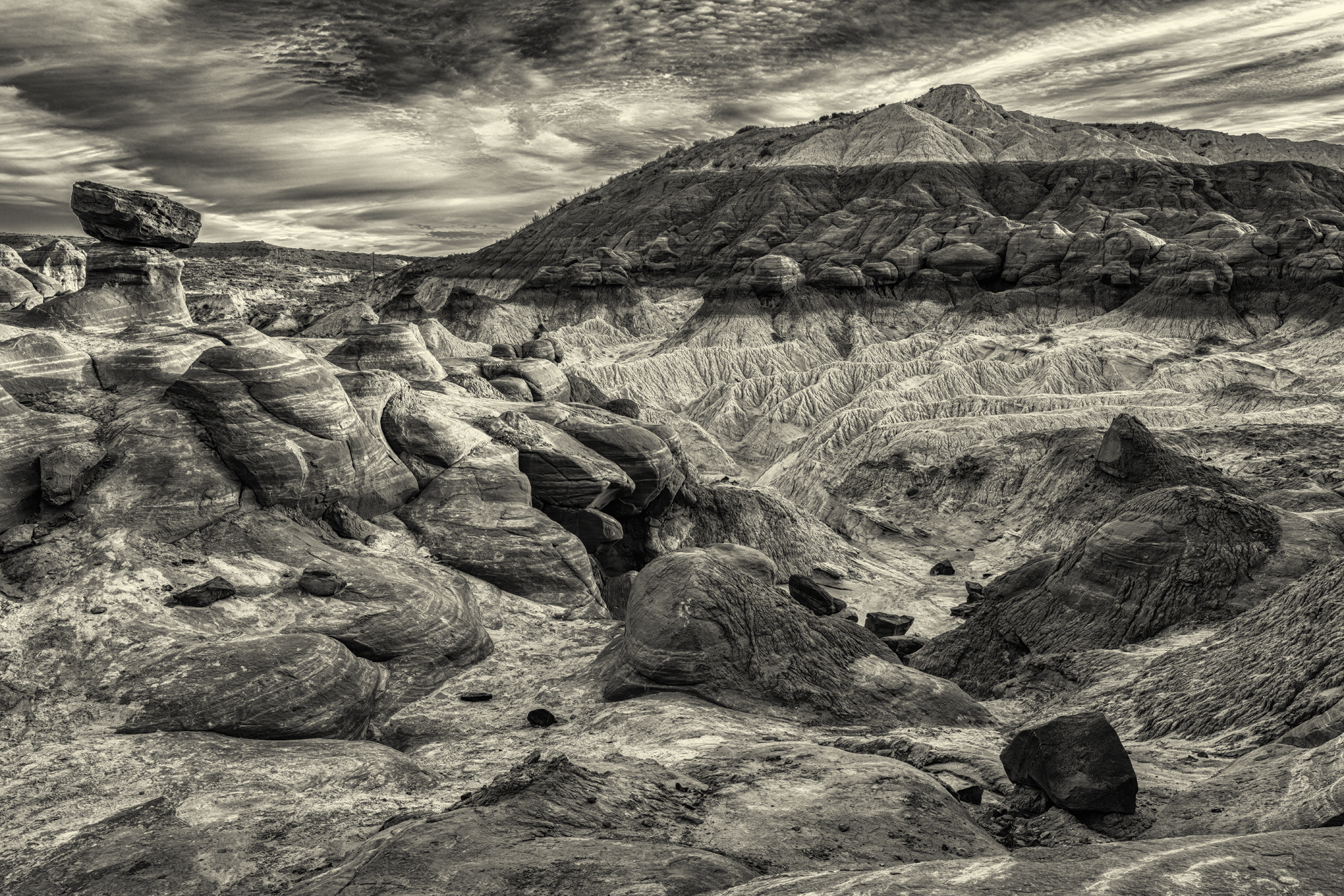 Toadstools Hoodoos Evening IV