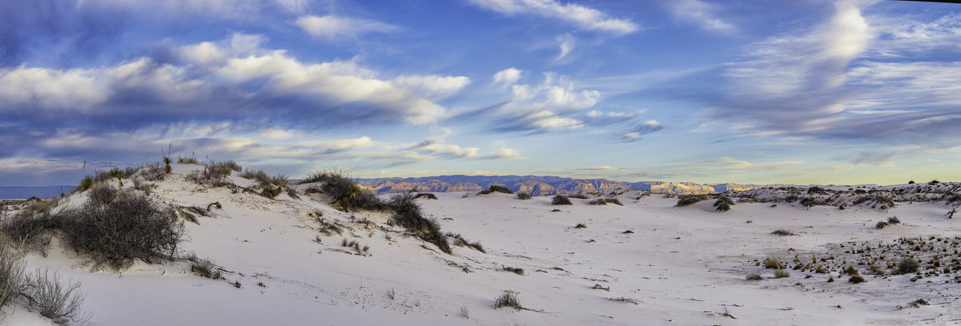 White Sands Evening