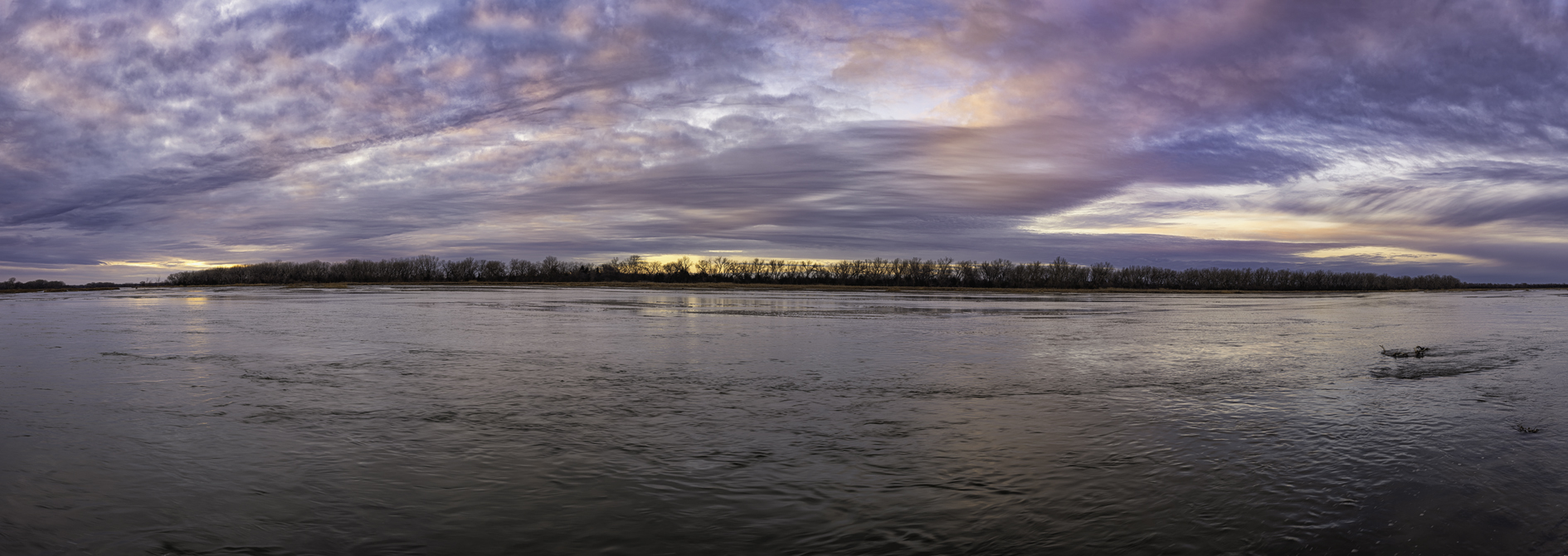 Winter Evening on the Platte II