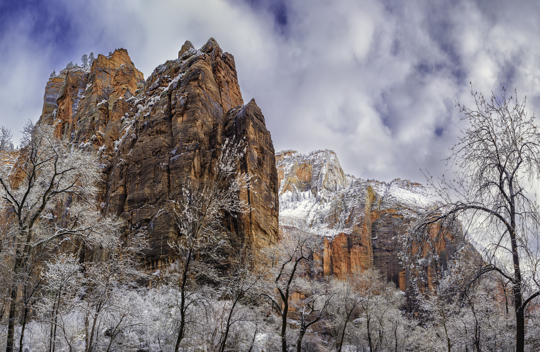 Winter in Zion II