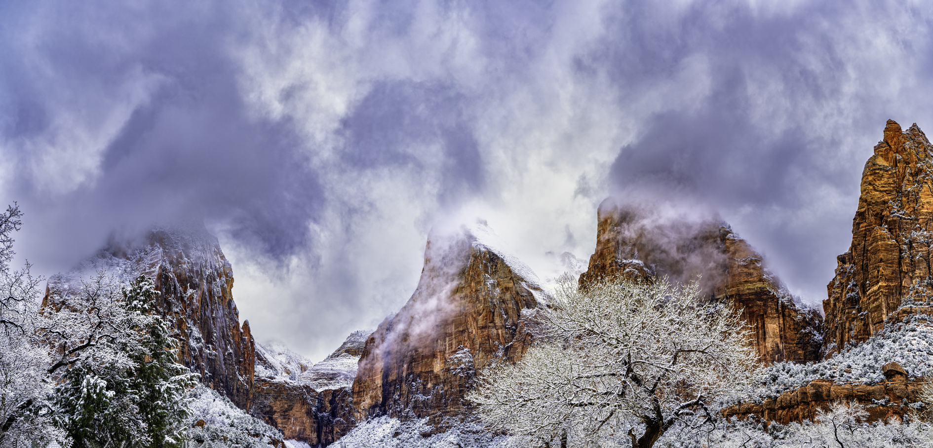 Winter in Zion III