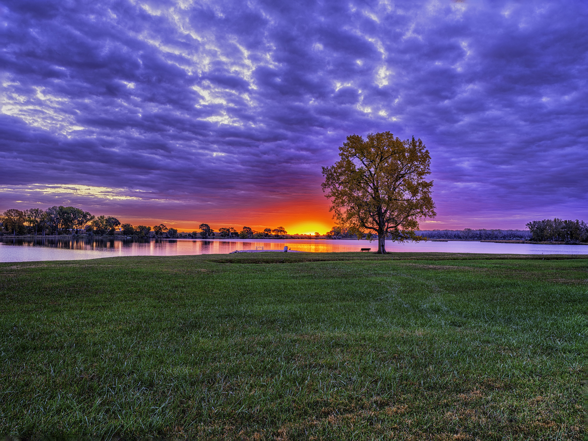 Yankton Lake Morning IV